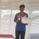 Aien e Kumar 3rd prize in Discus sThrow