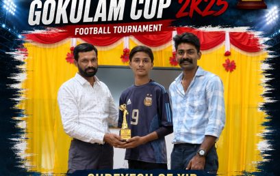 Gokulam Cup 2k25 Best Goal Keeper