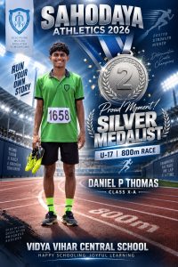 Sahodaya Athletics 2026 U-17 Boys